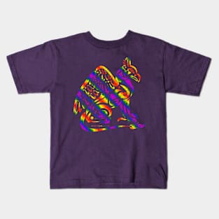 Rainbow Gryphon Kids T-Shirt